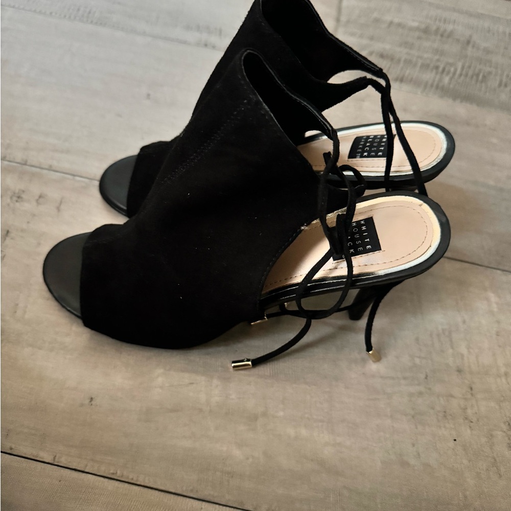 White House Black Market “ISLA” Open Toe Shootie - Picture 4 of 9